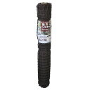 日本マタイ(Nihon Matai) 侵入防止ネット 強力フェンスネット 37.5mm角 2×10m(半折り) ブラウン