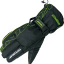 (コミネ) バイク用 グローブ レインオーバーグローブ Black/F.Green XL GK-132 722 防水