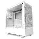 NZXT H5 Flow ~h^[ PCP[X White CC-H51FW-01 CS8550