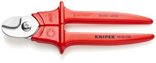 KNIPEX クニペックス 絶縁ケーブルカッター1000V 全長230mm 9506-230SB