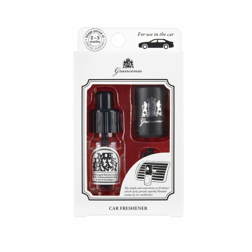グランセンス カーフレッシュナー 10mL メディテレーニアンの香り(車用 フレグランス ディフューザー 日本 ラグジュアリー)