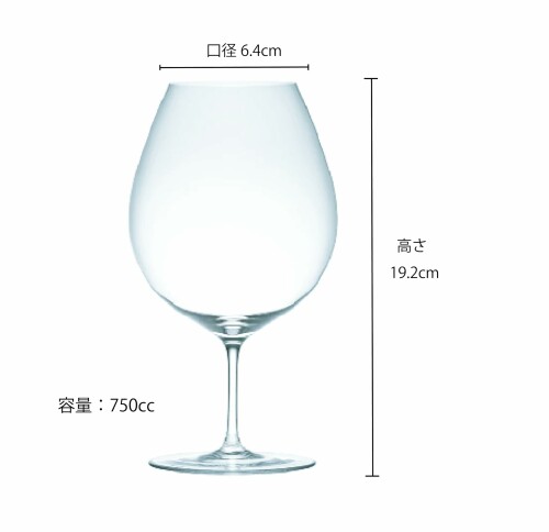 木村硝子店 サヴァ 24oz ワイングラス 赤ワイン ブルゴーニュ ピノノワール うすはり ハンドメイド ペア ペアグラス おしゃれ ギフト プレゼント 贈り物 結婚祝い 還暦祝い 箱入り biggate-18578235 ビッグゲート サンプル画像3