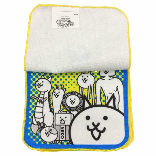 サロンジェ にゃんこ大戦争 26511 ミニタオル3枚セット 878067 プチタオル タオルハンカチ スマホゲーム