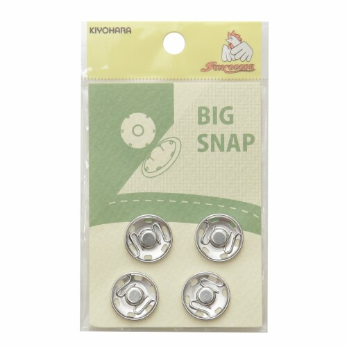 KIYOHARA サンコッコー ビッグスナップ 4組入り 直径17mm ニッケル SUN17-01 コートやジャケットに、カバンなどに最適な大きいサイズのスナップです。 商品本体サイズ:直径約17mm 入数:4組 素材:真ちゅう 生産国:中国 コートやジャケットに、カバンなどに最適な大きいサイズのスナップです。 商品コード34080550075商品名KIYOHARA サンコッコー ビッグスナップ 4組入り 直径17mm ニッケル SUN17-01型番SUN17-01サイズ17mmカラーニッケル※他モールでも併売しているため、タイミングによって在庫切れの可能性がございます。その際は、別途ご連絡させていただきます。※他モールでも併売しているため、タイミングによって在庫切れの可能性がございます。その際は、別途ご連絡させていただきます。