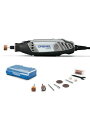 Dremel(ドレメル) ハイスピードロータリーツール(60Hz/90W)〔3000-N/10-60〕切削工具 8種10ピース入り 最大32,000回転/分 リ...