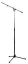 K&M ブーム式マイクスタンド ST210/2B (21020B) 高さ :900/1,605mm 黒