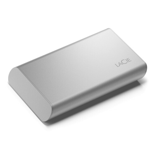 LaCie ポータブルSSD Portable SSD 2TB USB-C Mac/iPad/Windows対応 シルバー STKS2000400