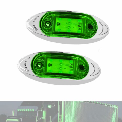LED トラック マーカー 車用 防水防塵設計 12v 24v対応 高輝度 マーカーランプ 簡...
