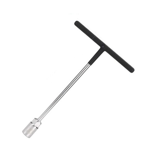 T型 ボックスレンチ ソケットレンチ T型レンチ (17mm) 全長(約):300mm　ハンドル幅:185mm 材質:高炭素鋼 ソケット部の深さも充分あり、取り扱いしやすいレンチです。 表面に適度な凹凸を付加しグリップ力が向上。手に油分がついても滑らずにしっかりと握れる。 バイク整備時には欠かせない道具として活躍します。 商品コード34081932829商品名T型 ボックスレンチ ソケットレンチ T型レンチ (17mm)型番tbsサイズ17mm※他モールでも併売しているため、タイミングによって在庫切れの可能性がございます。その際は、別途ご連絡させていただきます。※他モールでも併売しているため、タイミングによって在庫切れの可能性がございます。その際は、別途ご連絡させていただきます。