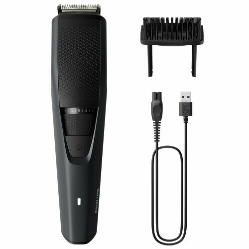 フィリップス ヒゲトリマー3000シリーズ (0.5mm 単位で20段階の調整が可能 0.5〜10mm) BT3233/15 スペースブラック フィリップス ヒゲトリマー3000シリーズ (0.5mm 単位で20段階の調整が可能 0.5〜10mm) BT3233/15 スペースブラック