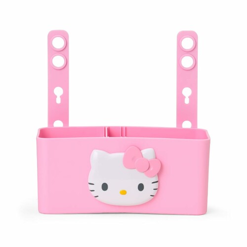 サンリオ(SANRIO) カーバスケット ハローキティ 収納ケース BOX 小物入れ カー用品 カーグッズ 548154 本体サイズ:約幅20×奥行8×高さ8.8cm ※ベルト含まず。主な材料・原料:ABS樹脂 ペットボトル(直径7cmまで)やスマートフォン、お菓子、小物類を収納できる。取り外し可能な仕切り付き。ヘッドレストに取り付け可能。ベルトを外せば室内での小物入れとしても使える。 ベルトのはめ込み位置によって、取付位置が変えられる。耐荷重:約1kg。シャフトの間隔約12-17cmに対応。シャフトの直径約1-1.4cmに対応。シート形状がヘッドレストと一体型になっているタイプ、シャフト部分は1本タイプのものにはお取り付けできません。 (C) 2025 SANRIO CO., LTD.　著作 株式会社サンリオ 商品紹介 移動時間も楽しく過ごせる、くるまでお出かけシリーズ。ヘッドレストに取り付けたら、キティと目が合うたび笑顔になれるね。車内で使う物をスッキリ整えられる優れモノ。 安全警告 取扱い上の注意を表示すること 商品コード34080354846商品名サンリオ(SANRIO) カーバスケット ハローキティ 収納ケース BOX 小物入れ カー用品 カーグッズ 548154型番548154カラーハローキティ※他モールでも併売しているため、タイミングによって在庫切れの可能性がございます。その際は、別途ご連絡させていただきます。※他モールでも併売しているため、タイミングによって在庫切れの可能性がございます。その際は、別途ご連絡させていただきます。