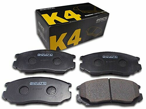 曙ブレーキ工業 (Akebono-Brake) ブレーキパッド K4 フロント 軽自動車 ダイハツ テリオス ビーゴ他用 K-478K