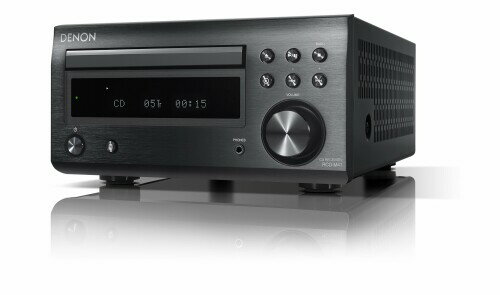 デノン Denon RCD-M41 ワイドFM AM/FMラジオチューナー ディスクリートアンプ搭載 Bluetooth(R)対応 CDレシーバー ブラック RCD-M41K