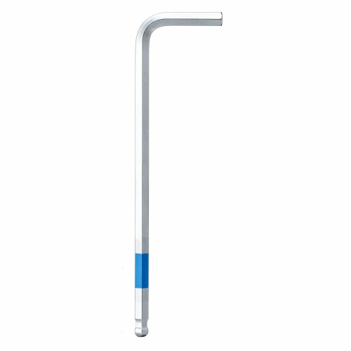 ワイズ(WISE) ボールポイント六角棒レンチ 6.0mm (セミロング) 日本製/本締めが可能/(SB-60)