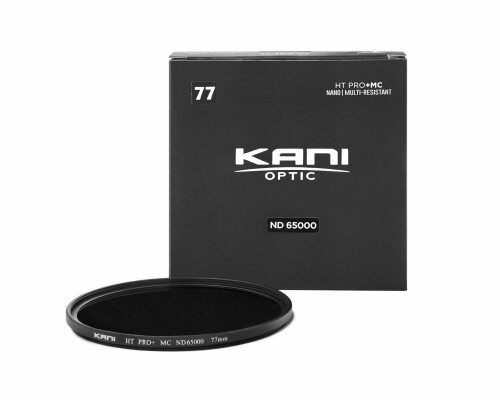 KANI 77mm NDフィルター HT PRO+ MC ND65000 減光効果16絞り分 色カブリ抑制 低反射 薄枠 撥水 撥油 防汚 ナノコーティング 804419