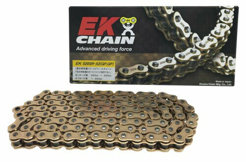 EK(イーケー) QXリングシールチェーン 520SR-X2 ゴールド 100L