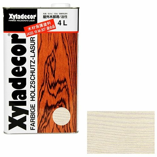 Xyladecor 大阪ガスケミカル(Osaka Gas Chemicals) 木部保護塗料 キシラデコール #114 ワイス 4L