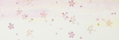 若泉漆器 上質箸置マット 朧(おぼろ)シリーズ 桜 100枚入 B-27-28