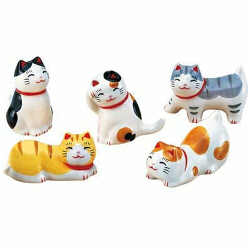 薬師窯 横丁 猫 箸置きセツト