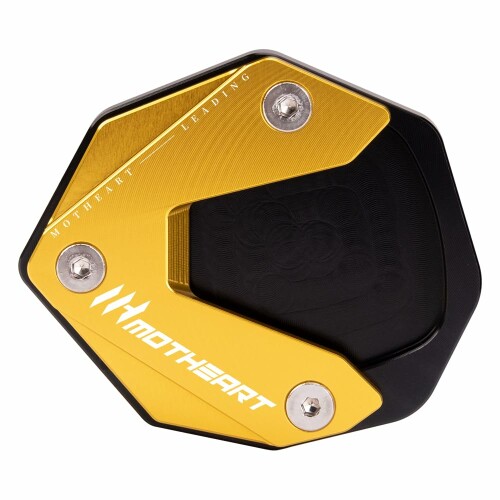 MotHeartCNC モーターサイクル用キックスタンドパッド 対応 CB1000 Hornet SP 2024-2025 CB750 Hornet/XL750V Transalp 2023-2025 サイドスタンド延長パッド 滑り止め 安全性向上アップグレード cb750 hornet パー