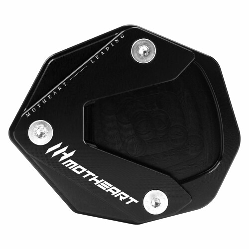 MotHeartCNC モーターサイクル用キックスタンドパッド 対応 CB1000 Hornet SP 2024-2025 CB750 Hornet/XL750V Transalp 2023-2025 サイドスタンド延長パッド 滑り止め 安全性向上アップグレード cb750 hornet パー