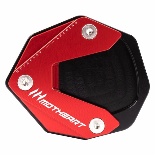 MotHeartCNC モーターサイクル用キックスタンドパッド 対応 CB1000 Hornet SP 2024-2025 CB750 Hornet/XL750V Transalp 2023-2025 サイドスタンド延長パッド 滑り止め 安全性向上アップグレード cb750 hornet パー