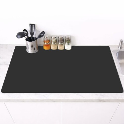 調理台保護マット シリコン 小型 70×42cm キッチンカウンターマット カット可能 厚...