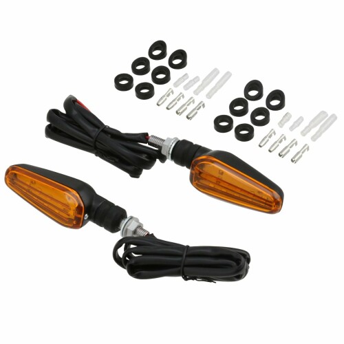 ディーアールシー(DRC) モトレッド 602 LEDフラッシャー 8mm ラバーマウント 破損軽減 省電力 オレンジレンズ ダートフリーク DIRTFREAK F5908(旧品番:D45-60-207)