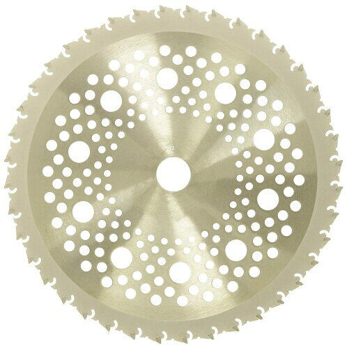 鬼の爪 草刈チップソーNEW赤鬼 255x40P 耐久性を徹底追及!ショックガードで耐久性をUPしました。 ショックガードとは、刃の間に溝を入れており、石等による衝撃を大幅に緩和し、チップへのダメージを軽減させ優れた切れ味が長時間持続します。 20cc~25ccの小型刈払い機に最適です! 軽量ハイメッシュタイプ! このチップソーは、日農工規格/JFMMA0003-1997/JFMMA0004-1997に適合しています。 外径255mm x 内径25.4mm x 刃数40P 耐久性を徹底追及!ショックガードで耐久性をUPしました。 ショックガードとは、刃の間に溝を入れており、石等による衝撃を大幅に緩和し、チップへのダメージを軽減させ優れた切れ味が長時間持続します。 20cc~25ccの小型刈払い機に最適です! 商品コード34080240906商品名鬼の爪 草刈チップソーNEW赤鬼 255x40P型番34686カラー赤※他モールでも併売しているため、タイミングによって在庫切れの可能性がございます。その際は、別途ご連絡させていただきます。※他モールでも併売しているため、タイミングによって在庫切れの可能性がございます。その際は、別途ご連絡させていただきます。