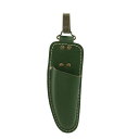 千吉 おしゃれな剪定鋏用皮サック 180mm〜200mm用 オリーブ 天然牛革使用 olive