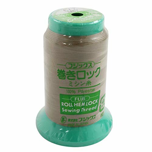 FUJIX (フジックス) 巻き ロック ミシン 糸 ＃100/1000m COL. 279 ポリエステル100％ F86