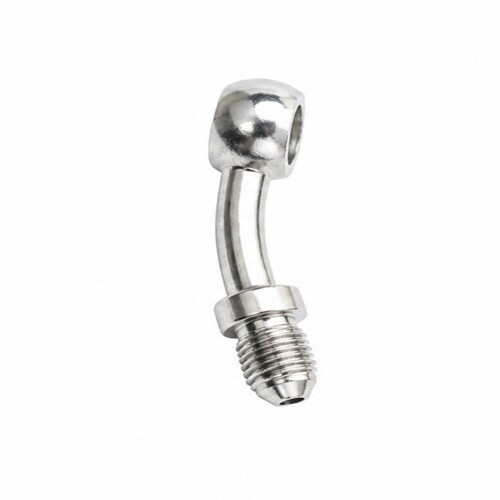 バンジョーブレーキフィッティング 3AN オス 10mm 3/8" ステンレススチール ストレート & 90 度 アダプター AN3 PTFE ブレーキホース対応 オートバイ・車載ブレーキシステム用 高品質なステンレス鋼製で、高い強度と耐食性を備えており、過酷な環境下でも長期間安定して使用できます。 仕様:AN3(3/8-24 UNF)雄ねじ、内径10mm、7種類の角度から選択可能:0度、28度、60度、90度、28度(側面)、60度(側面)、90度(側面) ブレーキライン、クラッチライン、燃料系統、油圧系統、計器ライン、パワーステアリングに対応し、各種作動油に使用可能です。 ブレーキホースのコネクタはホース本体をしっかりと固定し、車両のブレーキキャリパーと堅牢な接続を形成することで、密閉された油圧回路を構築します。制動時にはブレーキ圧力を正確に伝達し、ブレーキペダルを踏むたびに制動力が効率的かつ安定してブレーキキャリパーに伝わり、敏感で信頼性の高い制動性能を発揮するため、より安心して走行できます。 取り付けが簡単で、ブレーキ圧を安定して伝達し、敏感で信頼性の高いブレーキ性能を実現します。 商品コード34082278091商品名バンジョーブレーキフィッティング 3AN オス 10mm 3/8" ステンレススチール ストレート &amp; 90 度 アダプター AN3 PTFE ブレーキホース対応 オートバイ・車載ブレーキシステム用型番28degreeサイズ28degree※他モールでも併売しているため、タイミングによって在庫切れの可能性がございます。その際は、別途ご連絡させていただきます。※他モールでも併売しているため、タイミングによって在庫切れの可能性がございます。その際は、別途ご連絡させていただきます。