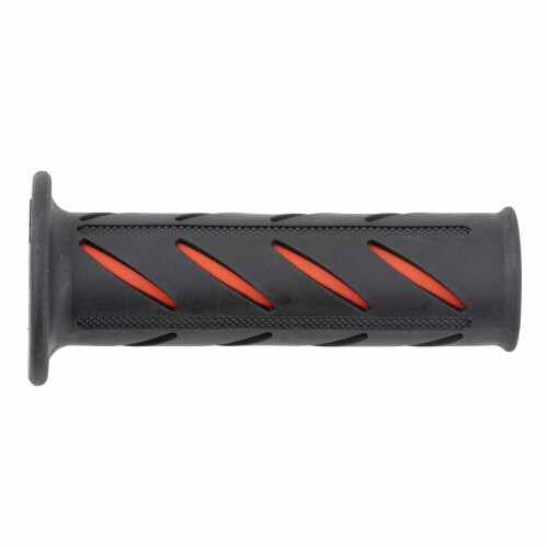 キジマ(Kijima) バイクパーツ グリップ SP1 ラバー製 114mm [ファイ]25.4mm 非貫通タイプ カブ専用(カブ110不可) ブラック/レッド 201-6777 2