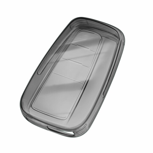 (OFFCURVE) C-HR 新型 クラウン 50系 プリウス 70カムリ ランドクルーザー プラド 150 後期 適用キーカバー 高級 TPU スマートキー ケース キー カバー スタイリッシュ 汚れ 滑り 傷 防止 (グレー)