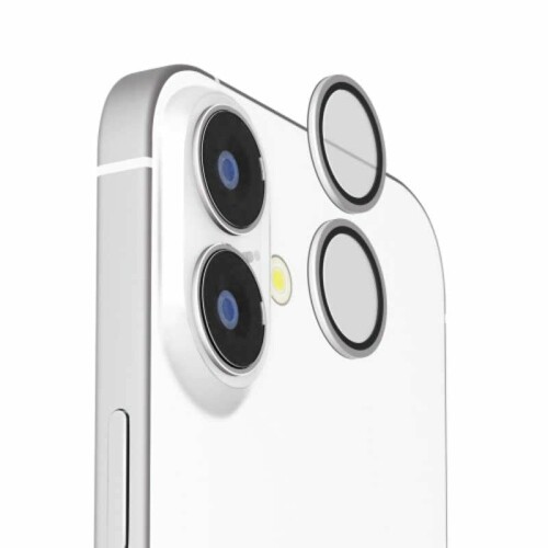 Premium Style iPhon17 iPhone16 iPhone16Plus用 カメラレンズプロテクター (アルミ/シルバー) PG-25ACLG20SV