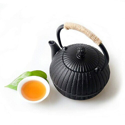 Hwagui 鉄瓶 兼用急須 鉄瓶 茶道具 鉄分補給 お茶 鉄器 茶こし付き 直火 統工芸品 ...