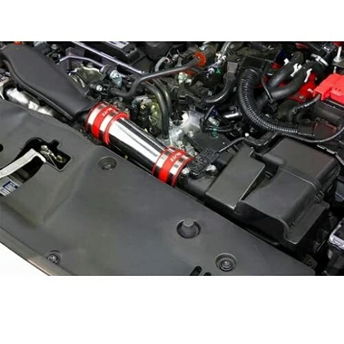 BLITZ(ブリッツ) SUCTION KIT(サクションキット) シビック FK7 レッドシリコンホース 55729