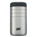 エスビット(Esbit) アウトドア キャンプ 保温・保冷 マジョリス フードジャグ シルバー 550ml ESFJS550TLS