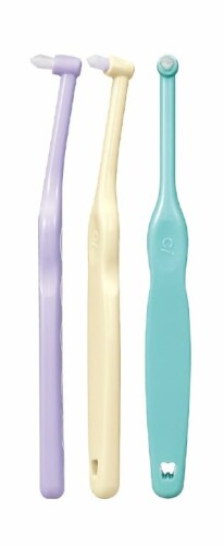 Ciメディカル ミニワンタフト Clilin クリリン MS(やややわらかめ) 30本セット(3色アソート)