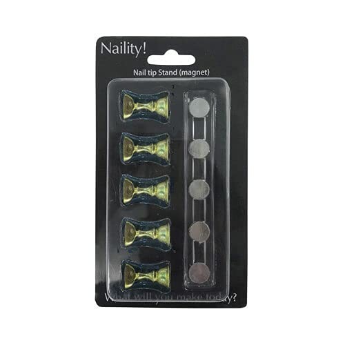 Nailityネイルチップスタンド マグネットタイプ ゴールド
