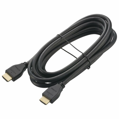 オーム(OHM) プレミアムHDMIケーブル 4K・3D対応 3m｜オーム電機 VIS-C30KP-K 05-0524
