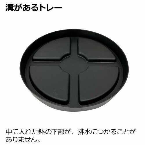 リッチェル グレーニーポットカバー 8号鉢向け アイボリー 鉢カバー 鉢がしっかり...