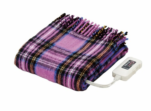 椙山紡織 日本製 電気ひざ掛け ピンク 140 × 82 cm NA-052H