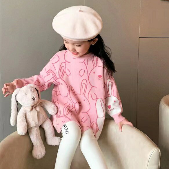 ニットセーター キッズ 子供服 トップス セーター ニット カジュアル かわいいトッ...