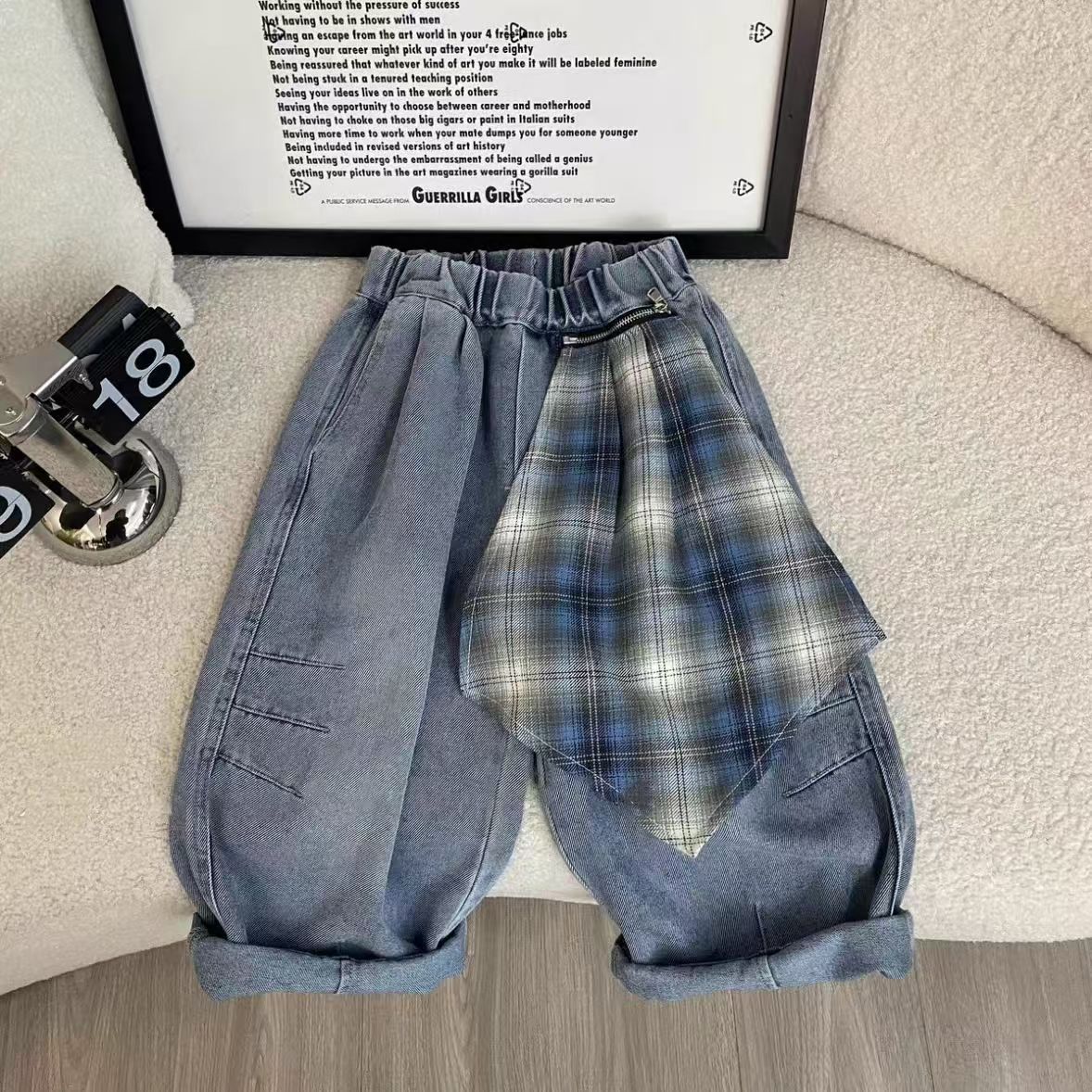 商品説明素材綿、他カラー 写真参考&nbsp;サイズ サイズ(cm): 90 おすすめ身長75-85cm 100 おすすめ身長85-92cm 110 おすすめ身長92-100cm 120 おすすめ身長100-110cm 130 おすすめ身長...