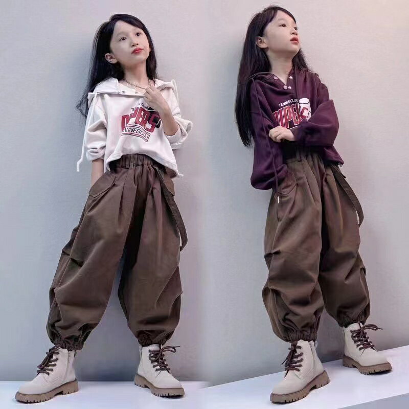 セットアップ ガールズ スポーツウェア ダンスウエア 女の子 キッズ 上下セット スウェット トレーナー..