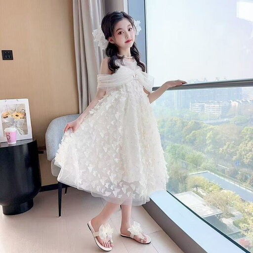 キッズ 子供服 ワンピース ドレス 女の子 夏 ノースリーブ ロングワンピース 可愛い 白 オフショル キッズワンピース 蝶 膝丈 フォーマル 結婚式ワンピース 子供ドレス発表会 結婚式子供ドレス キッズドレス結婚式 パーティードレスキッズ キッズドレス120 KWGA037(100-170) キッズ 子供服 ワンピース ドレス 女の子 夏 ノースリーブ ロングワンピース 可愛い 白 オフショル キッズワンピース 蝶 膝丈 フォーマル 結婚式ワンピース 子供ドレス発表会 結婚式子供ドレス キッズドレス結婚式 パーティードレスキッズ キッズドレス120 KWGA037(100-170)