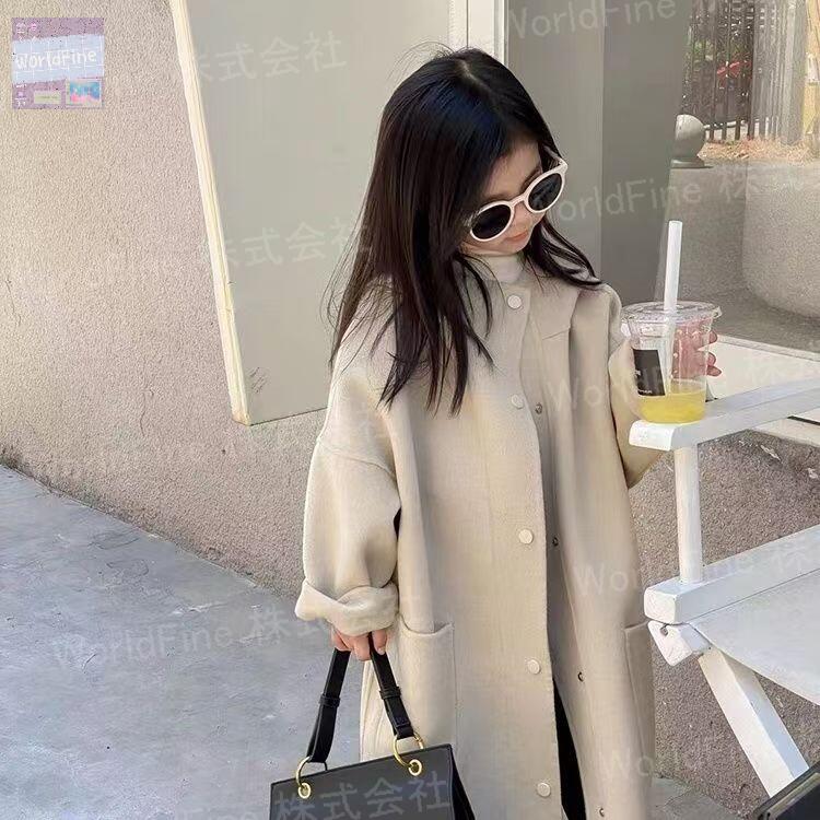 チェスターコート コート ロング丈 女の子コート 150 キッズロングコート キッズチェスターコート アウ..