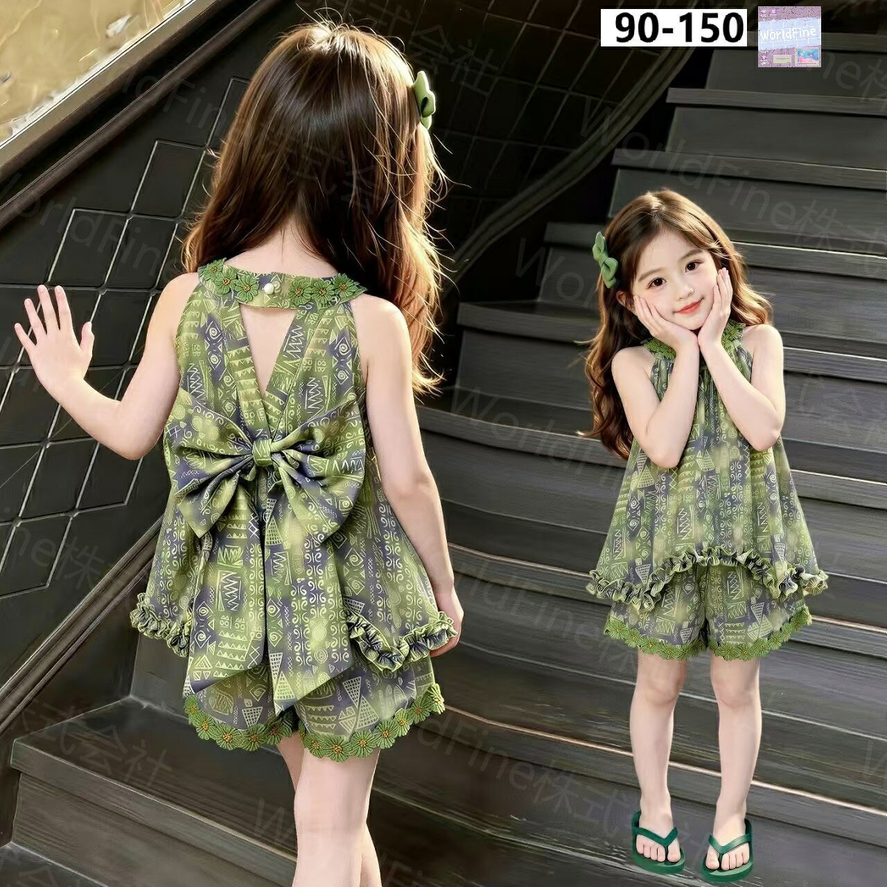 楽天市場】キッズ服女の子夏服150 送料無料の通販