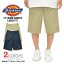 ディッキーズ ハーフパンツ 42283 ルーズフィット ショートパンツ ワークショーツ DICKIES メンズ